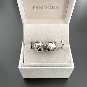 Pandora Braided Heart Clip